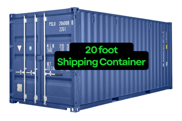 20 Foot Container - 80cf Cylinders